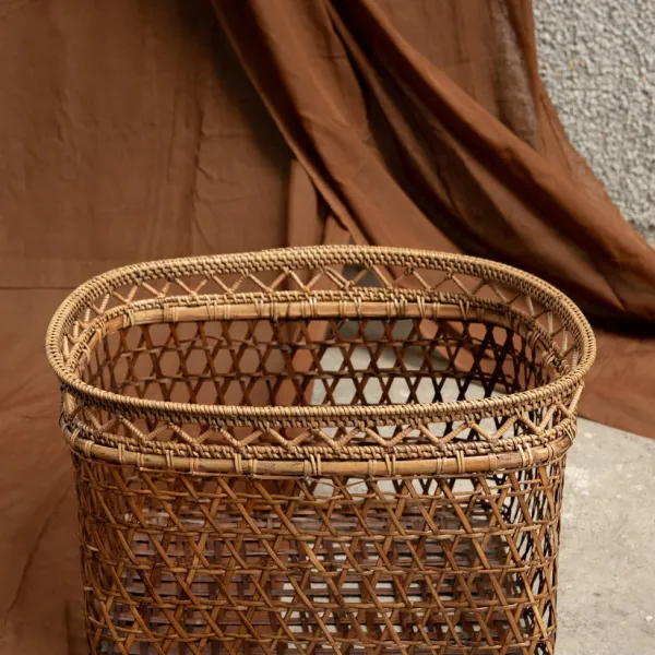 Giỏ Mây Tre Lưới Midori