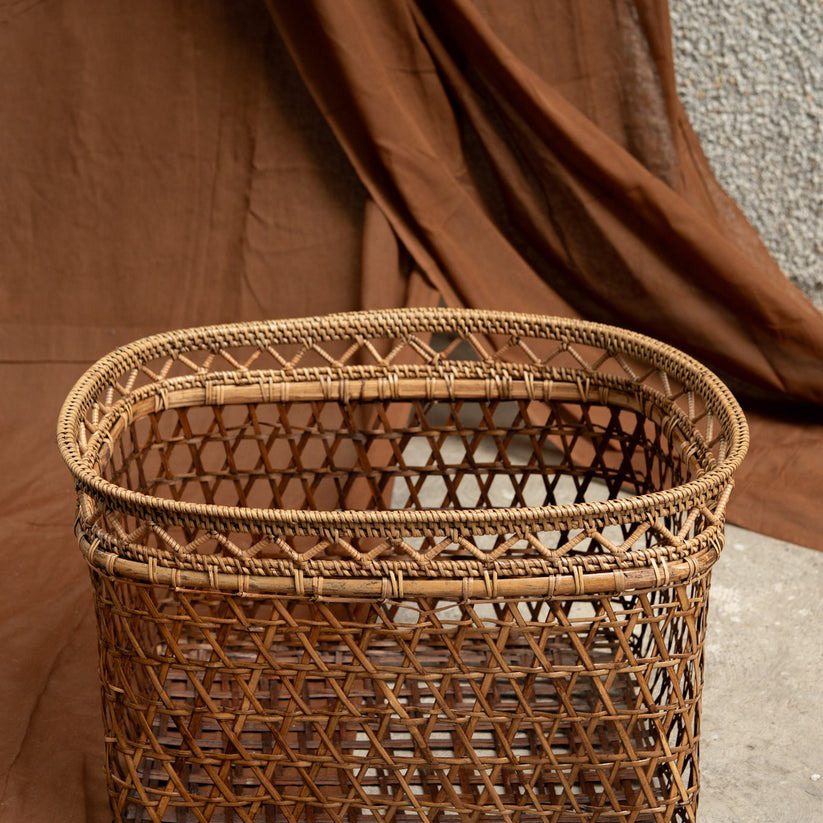 Giỏ Mây Tre Lưới Midori