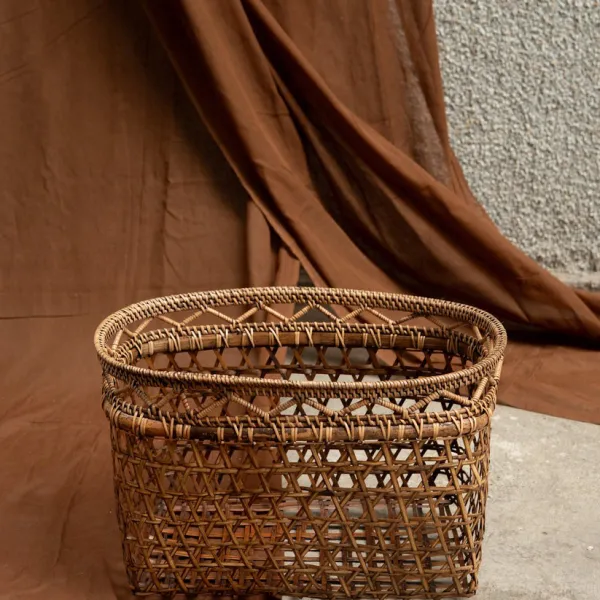 Giỏ Mây Tre Lưới Midori