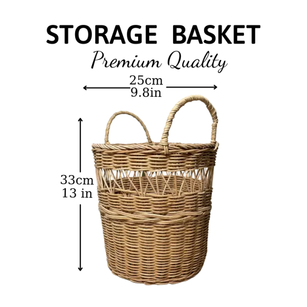 Giỏ Mây Tre Tự Nhiên
