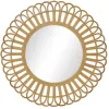 Gương tròn gỗ tự nhiên Wymore