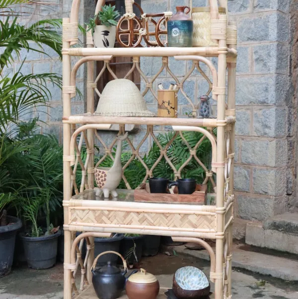 Kệ Mây Tre Thủ Công Ranjini