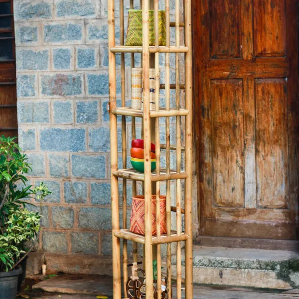 Kệ Tre Tối Giản Liburua