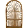 Kệ treo tường boho hình vòm bằng mây Harmony