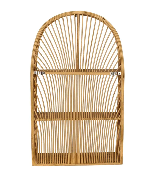 Kệ treo tường boho hình vòm bằng mây Harmony
