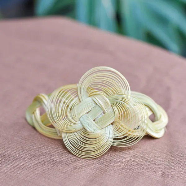 Kẹp Tóc Tre Thủ Công Leah